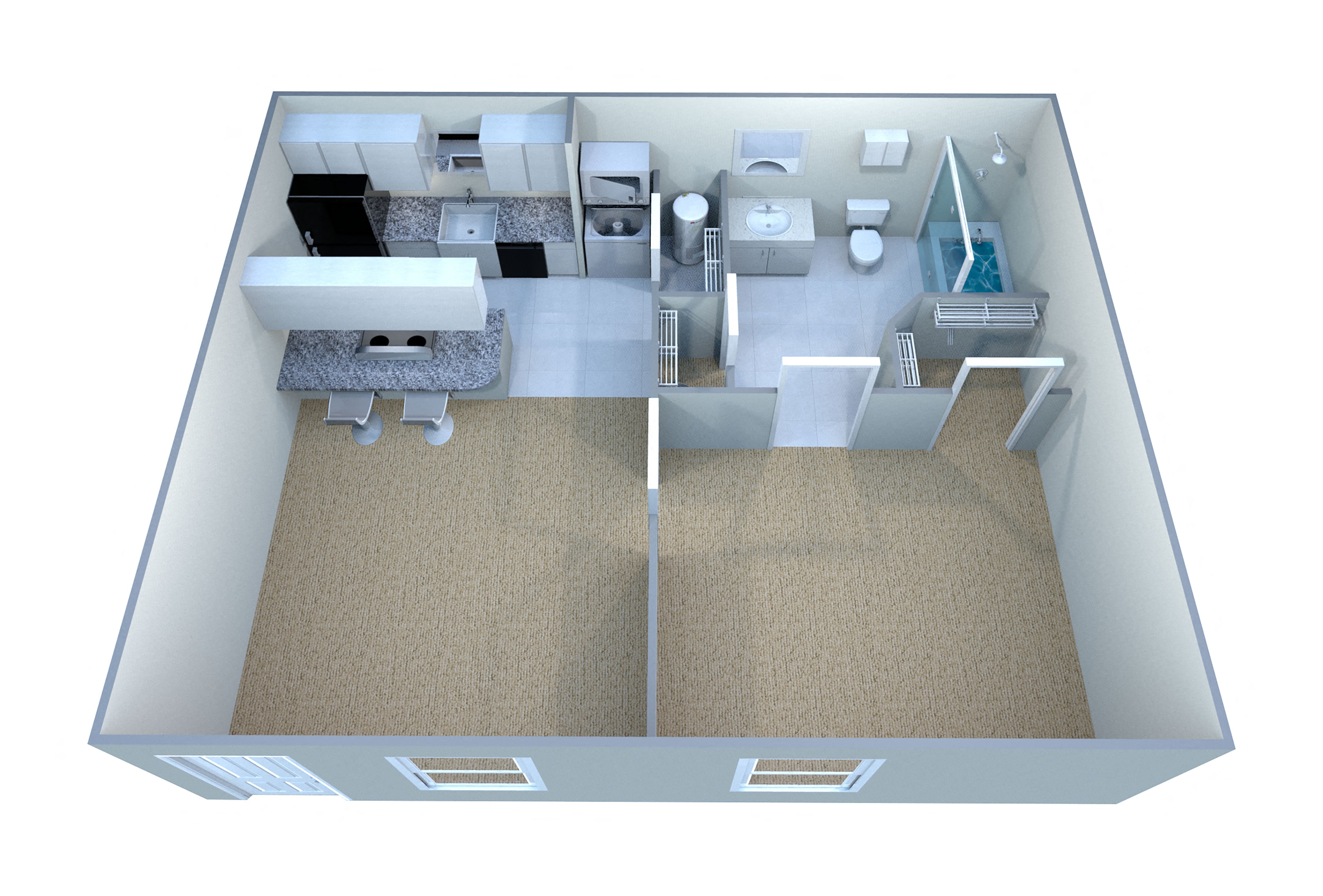 Suite A Floorplan